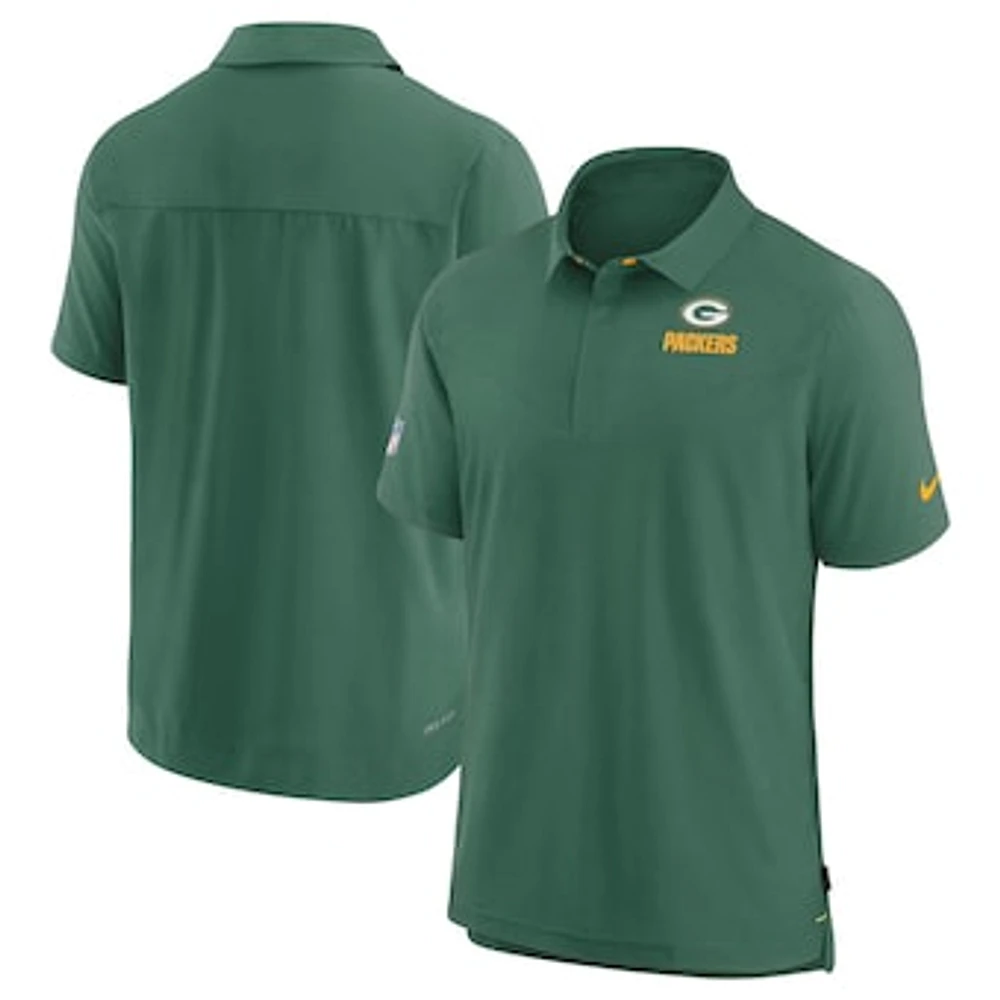 Men's Nike Green Bay Packers Sideline Lockup Performance Polo