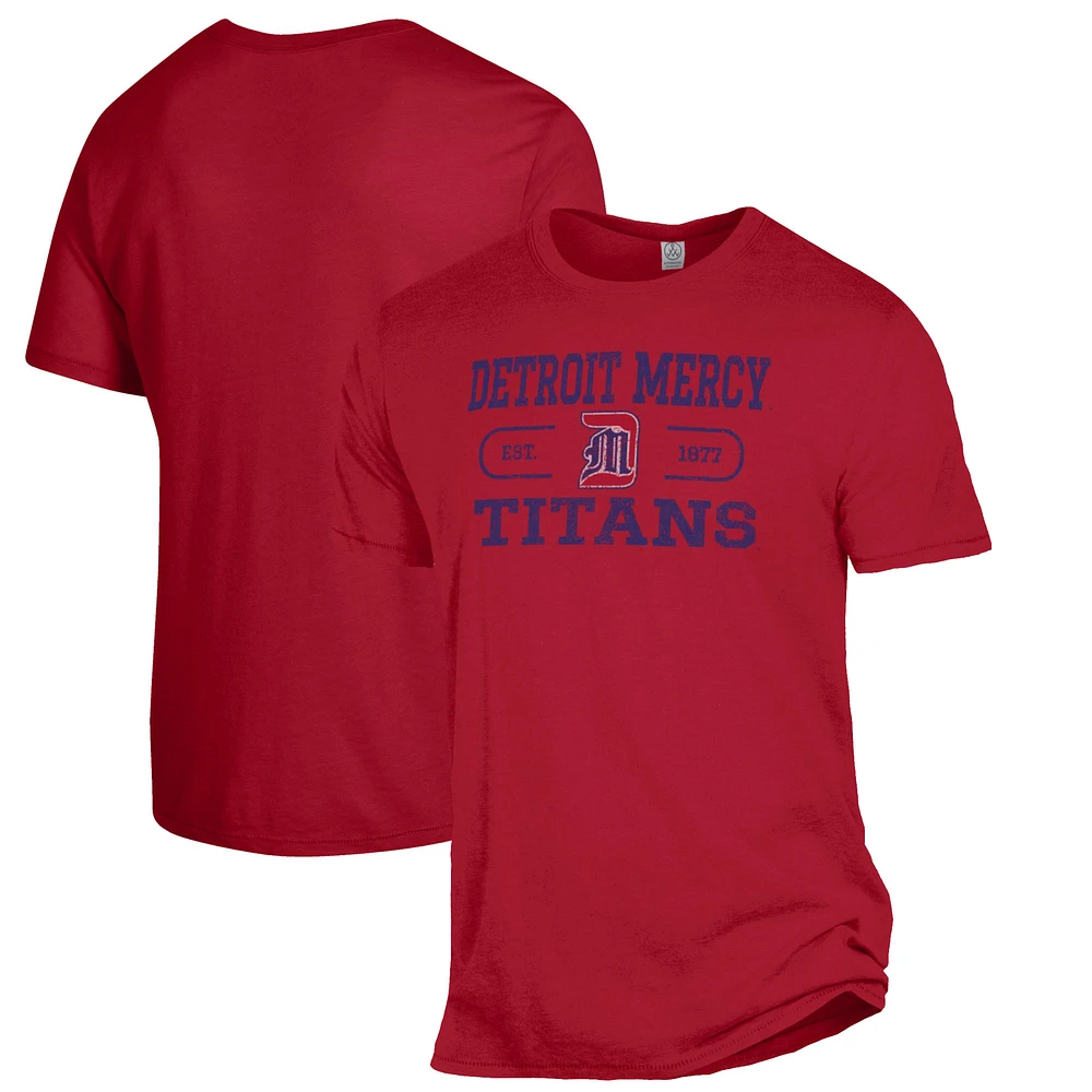 Men's Red Detroit Mercy Titans The Keeper T-Shirt