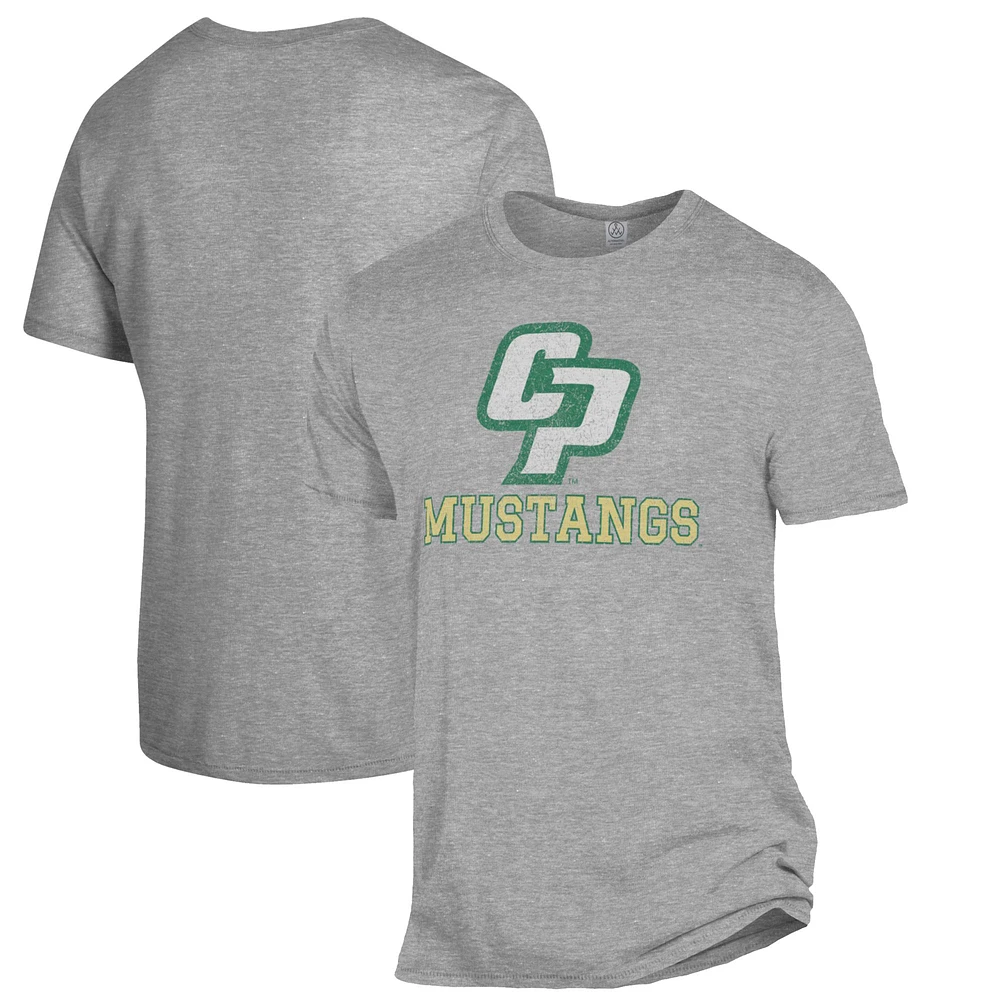 Men's Heathered Gray Cal Poly Mustangs The Keeper T-Shirt