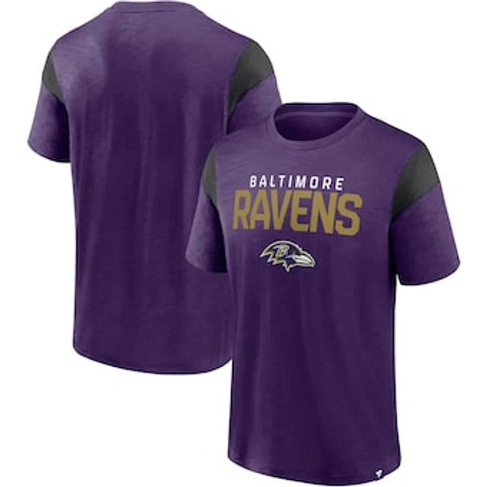 Men's Fanatics Purple Baltimore Ravens Home Stretch Team T-Shirt