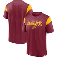 Men's Fanatics Burgundy Washington Commanders Home Stretch Team T-Shirt