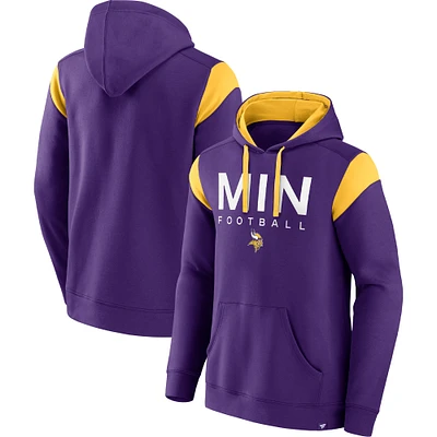 Men's Fanatics Purple Minnesota Vikings Call The Shot Pullover Hoodie