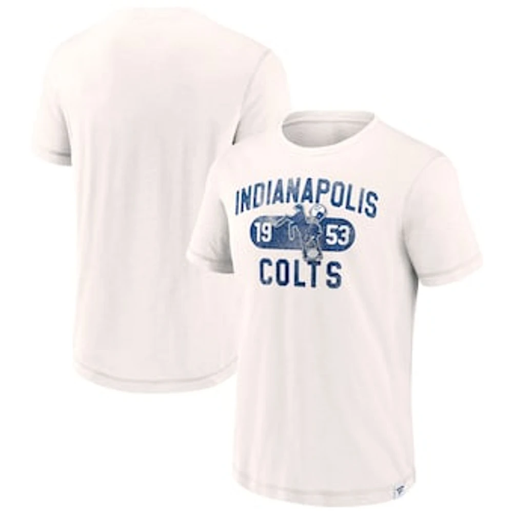 Men's Fanatics White Indianapolis Colts Act Fast T-Shirt