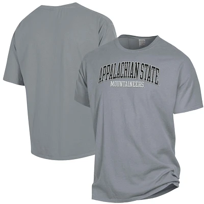 Men's ComfortWash Gray Appalachian State Mountaineers Garment Dyed T-Shirt