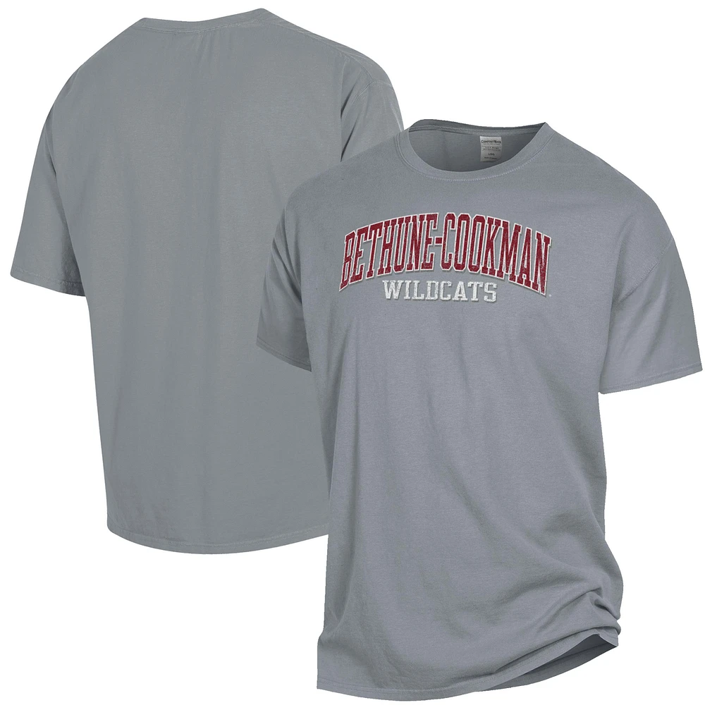 Men's ComfortWash Gray Bethune-Cookman Wildcats Garment Dyed T-Shirt