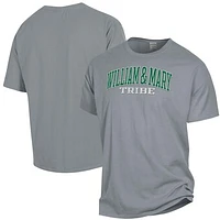 Men's ComfortWash Gray William & Mary Tribe Garment Dyed T-Shirt