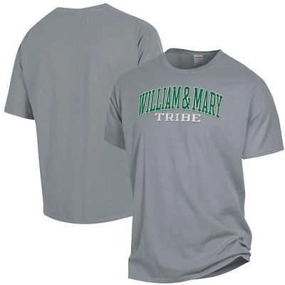 Men's ComfortWash Gray William & Mary Tribe Garment Dyed T-Shirt