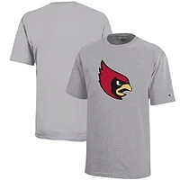Youth Champion Gray Catholic University Cardinals Jersey T-Shirt