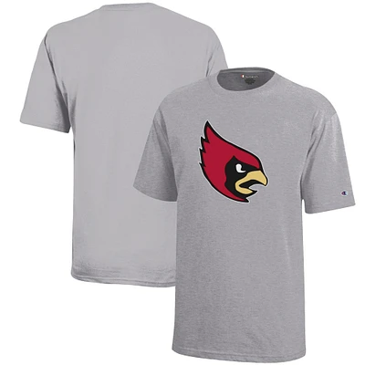 Youth Champion Gray Catholic University Cardinals Jersey T-Shirt