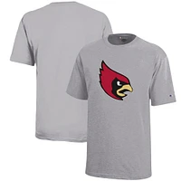 Youth Champion Gray Catholic University Cardinals Jersey T-Shirt