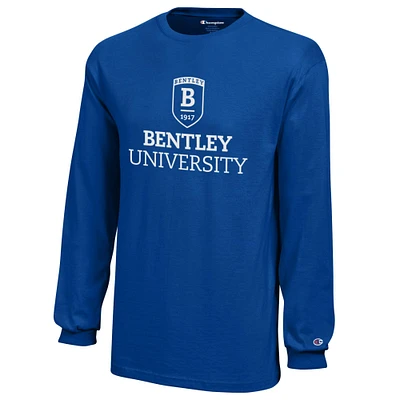 Youth Champion Blue Bentley Falcons Jersey Long Sleeve T-Shirt