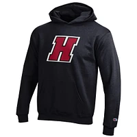 Youth Champion Black Haverford Fords Eco Powerblend Pullover Hoodie