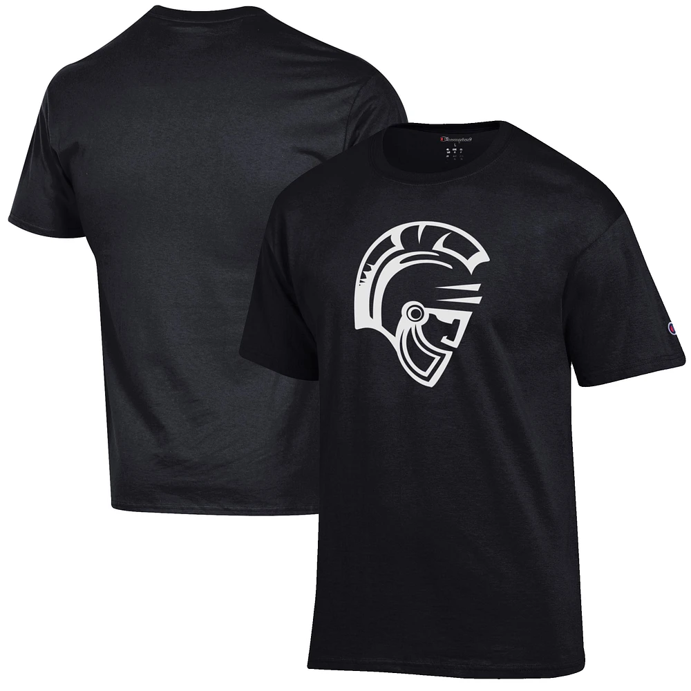 Men's Champion Black Cal State Stanislaus Warriors Primary Jersey T-Shirt