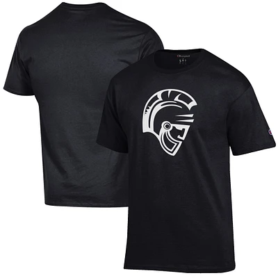 Men's Champion Black Cal State Stanislaus Warriors Primary Jersey T-Shirt