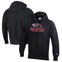 Men's Champion Black Southern Oregon Raiders Reverse Weave Fleece Pullover Hoodie
