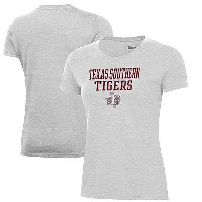 Women's Under Armour Gray Texas Southern Tigers Performance T-Shirt