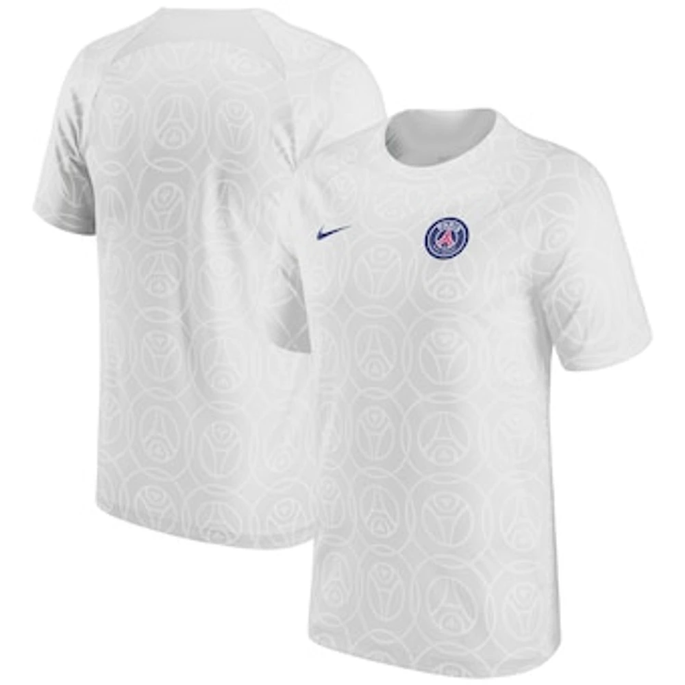 Men's Nike Gray Paris Saint-Germain 2022/23 Pre-Match Top