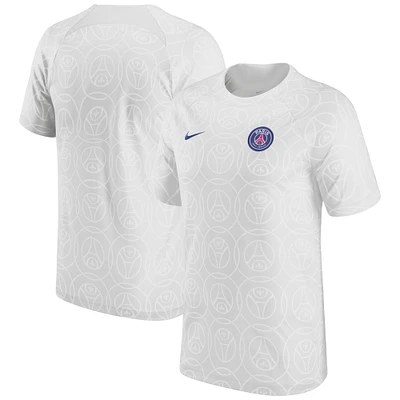 Men's Nike Gray Paris Saint-Germain 2022/23 Pre-Match Top