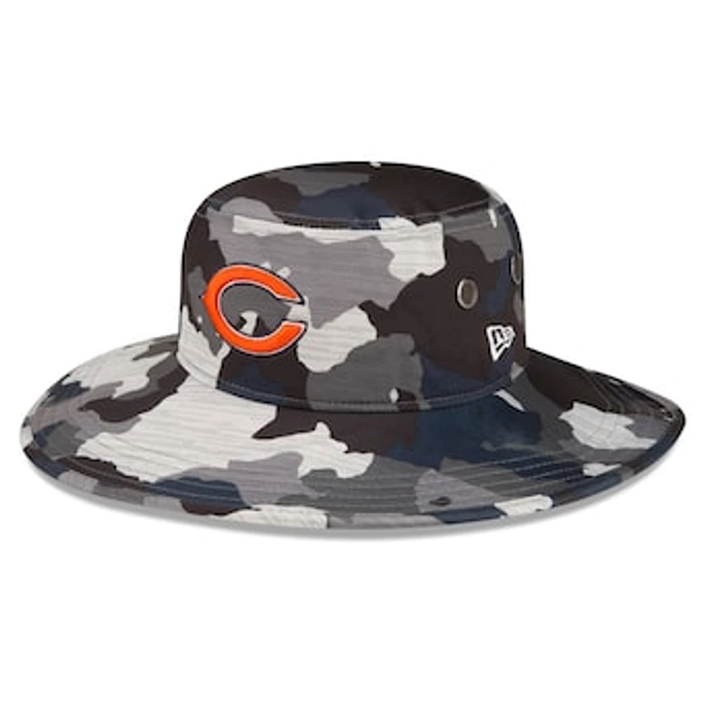 Men's New Era Camo Chicago Bears 2022 NFL Training Camp Official Panama Bucket Hat