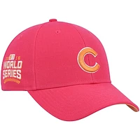 Men's '47 Magenta Chicago Cubs 2016 World Series Mango Undervisor MVP Snapback Hat