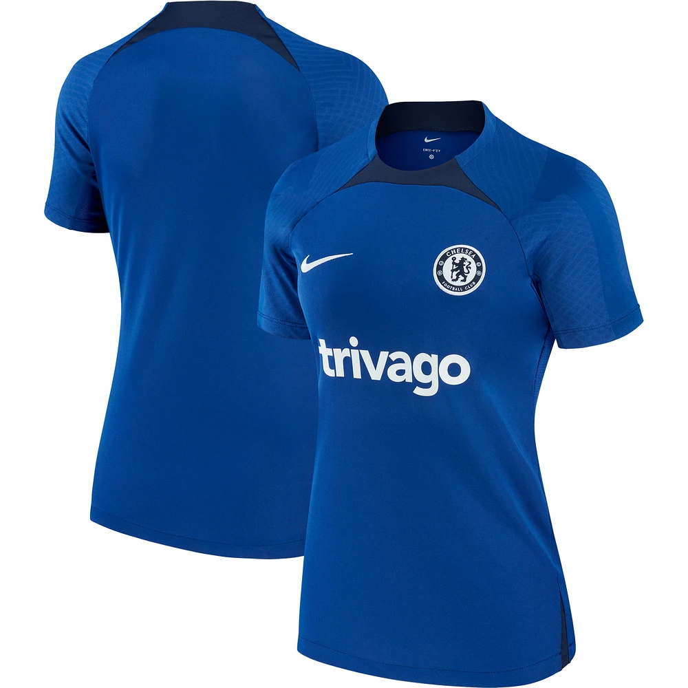 Women's Nike Blue Chelsea 2022/23 Strike Performance Top