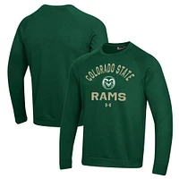 Men's Under Armour Green Colorado State Rams All Day Fleece Pullover Sweatshirt