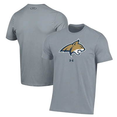 Men's Under Armour Gray Montana State Bobcats Performance T-Shirt