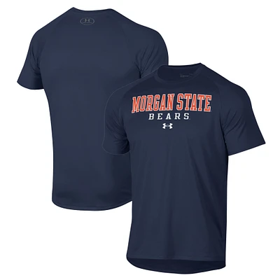 Men's Under Armour Navy Morgan State Bears Tech T-Shirt