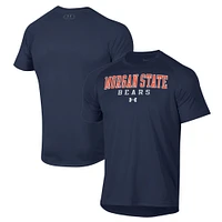 Men's Under Armour Navy Morgan State Bears Tech T-Shirt