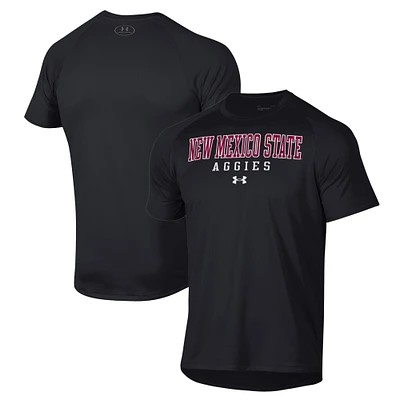 Men's Under Armour Black New Mexico State Aggies Tech T-Shirt