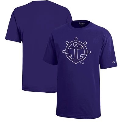 Youth Champion Purple Portland Pilots Jersey T-Shirt