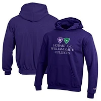 Youth Champion Purple Hobart Statesmen Eco Powerblend Pullover Hoodie
