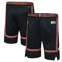 Youth Nike Black New York Knicks 2021/22 City Edition Courtside Swingman Shorts