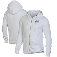 Men's Alternative Apparel White Loyola Greyhounds Rocky Full-Zip Hoodie