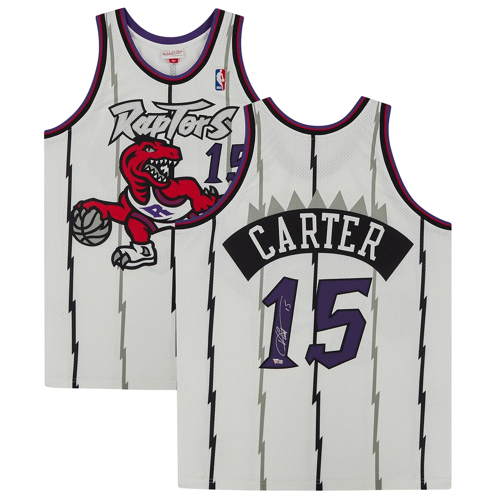 Vince Carter Toronto Raptors Autographed 1998 Mitchell & Ness Authentic Jersey