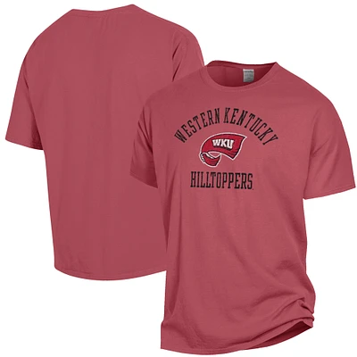 Men's ComfortWash Red Western Kentucky Hilltoppers Garment Dyed T-Shirt