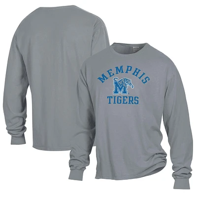 Men's ComfortWash Memphis Tigers Garment Dyed Long Sleeve T-Shirt