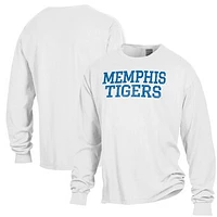 Men's ComfortWash Memphis Tigers Garment Dyed Long Sleeve T-Shirt