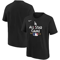 Youth Black 2022 MLB All-Star Game LA Wordmark T-Shirt