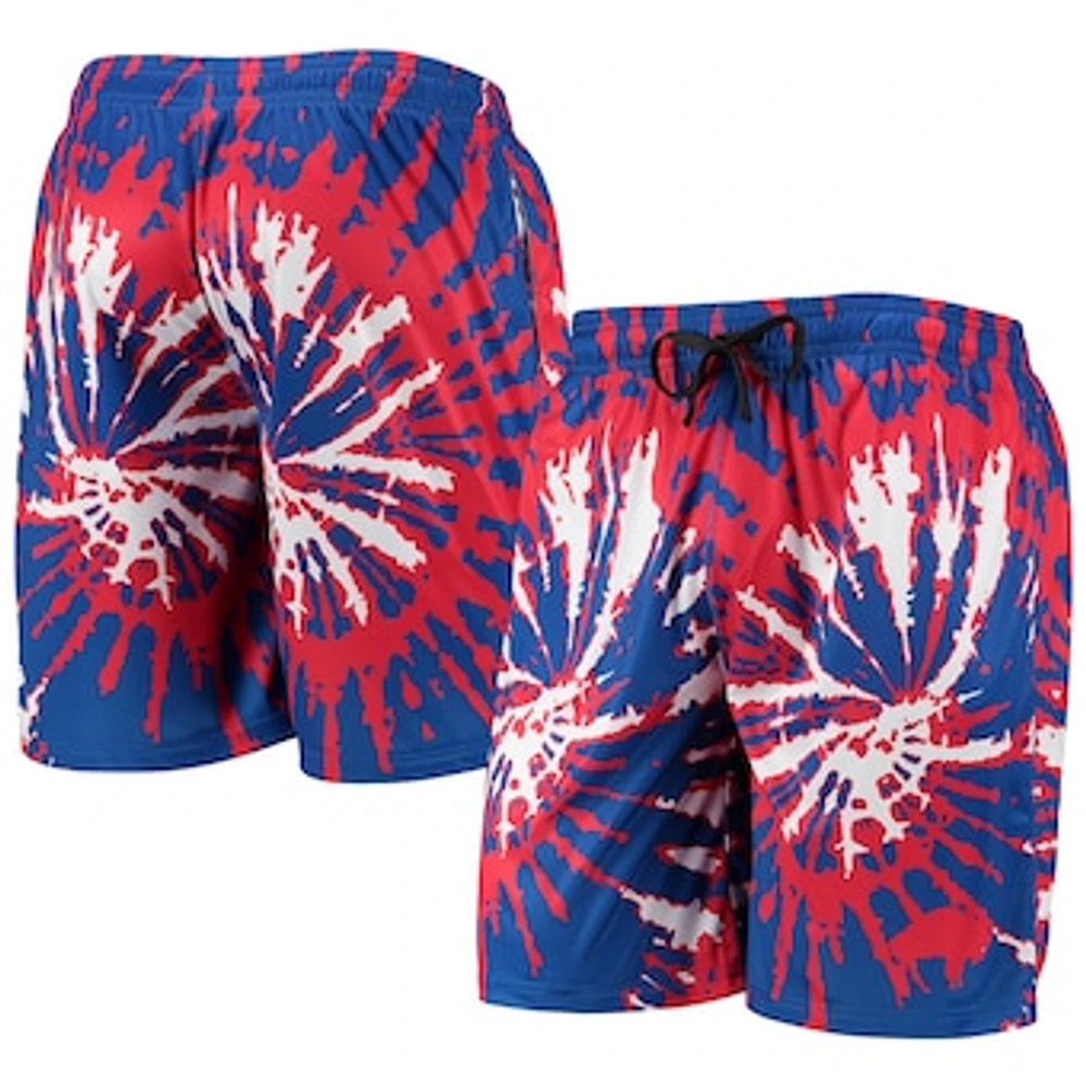 Men's FOCO Royal Buffalo Bills Retro Static Mesh Lounge Shorts