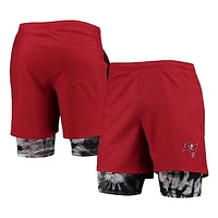 Men's FOCO Red Tampa Bay Buccaneers Running Shorts