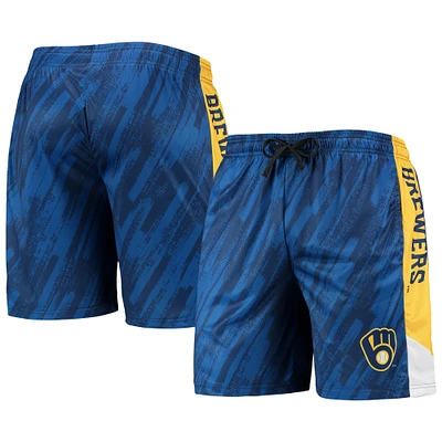 Men's FOCO Navy Milwaukee Brewers Static Shorts