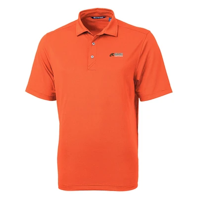 Men's Cutter & Buck Orange Florida A&M Rattlers Big Tall Virtue Eco Pique Recycled Polo