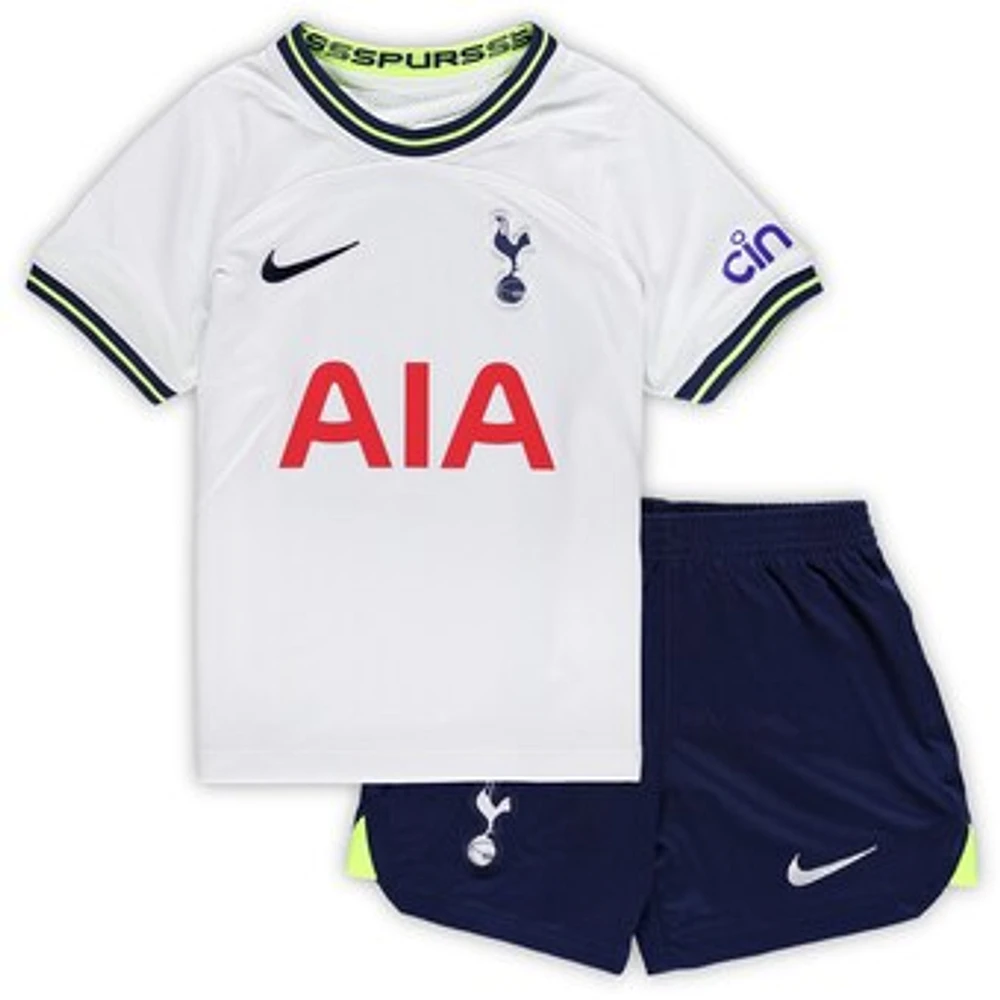 Preschool & Toddler Nike White/Navy Tottenham Hotspur 2022/23 Home Replica Performance Kit