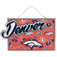 FOCO Denver Broncos Die-Cut State Sign