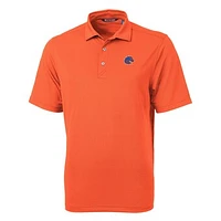Men's Cutter & Buck Orange Boise State Broncos Big Tall Virtue Eco Pique Recycled Polo