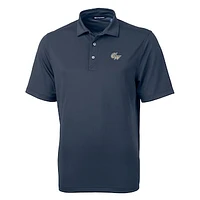 Men's Cutter & Buck Navy George Washington University Big Tall Virtue Eco Pique Recycled Polo