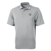 Men's Cutter & Buck Gray San Jose State Spartans Big Tall Virtue Eco Pique Recycled Polo