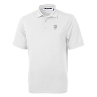Men's Cutter & Buck White Emory Eagles Big Tall Virtue Eco Pique Recycled Polo