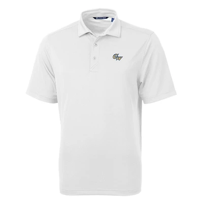 Men's Cutter & Buck George Washington University Big Tall Virtue Eco Pique Recycled Polo